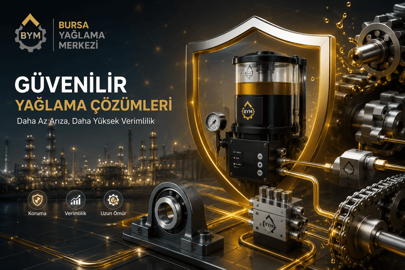 Güvenilir Yağlama Çözümleri: Endüstriyel Ekipmanlar İçin Maksimum Verimlilik ve Uzun Ömür